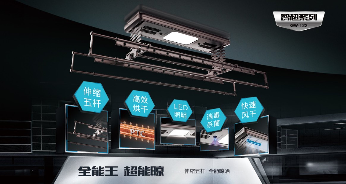 性价比最高的晾衣机？哈哈体育智能晾衣机122系列太强了叭